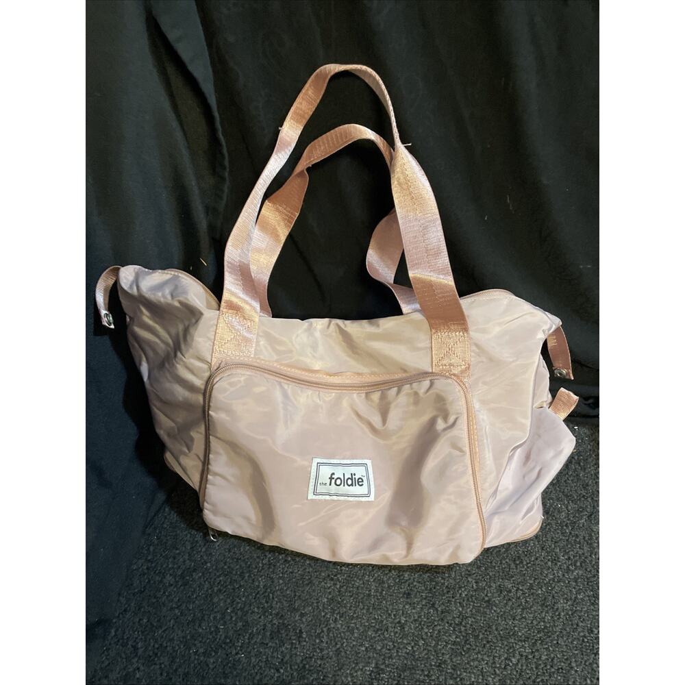 The Foldie Unisex Adult's Zip Closure Foldable Travel Bag CA4 Pink One Size